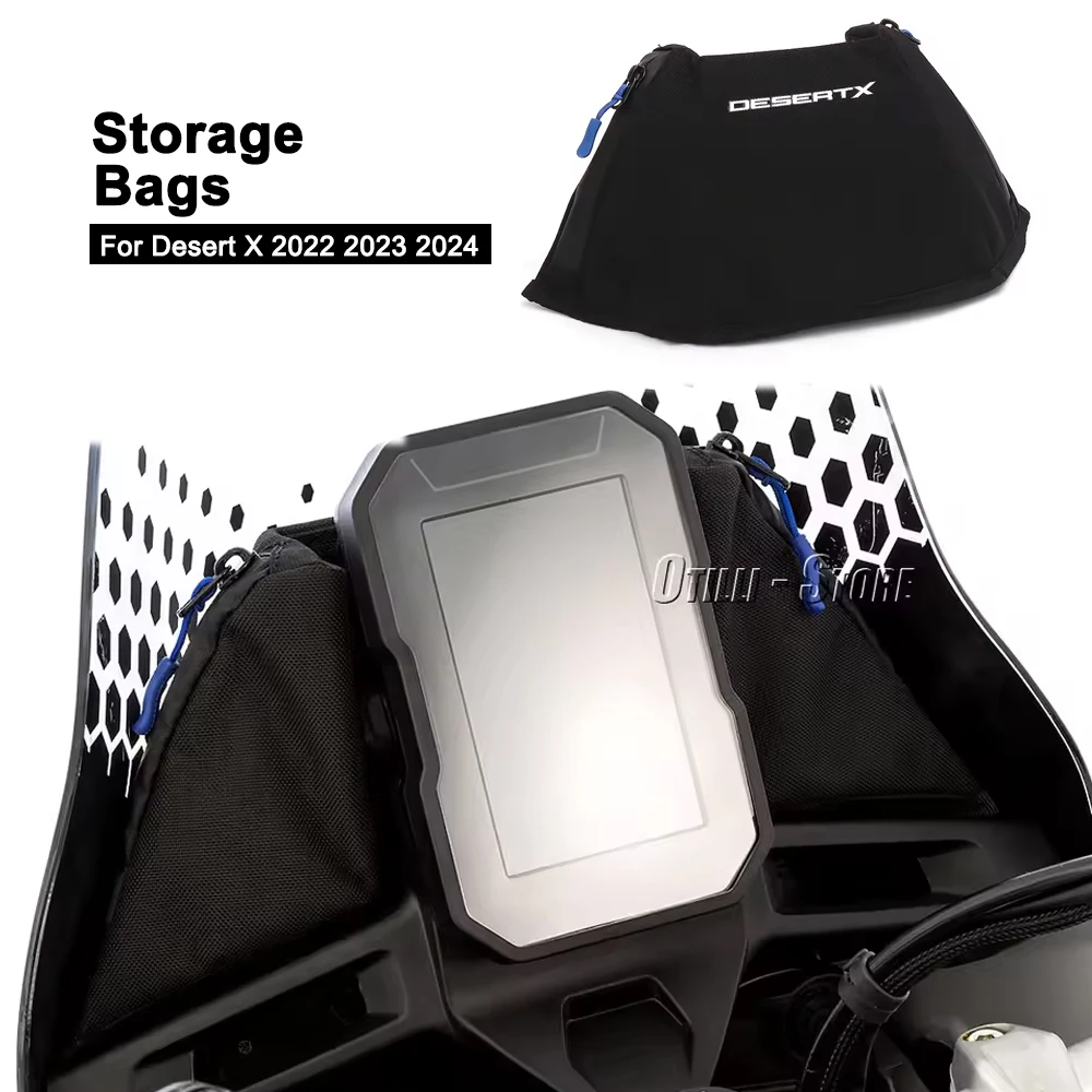 

Headbag Storage Bags Waterproof Bag Tool Bag Cockpit Bag Motorcycle Accessories For Ducati Desert X DesertX 2022 2023 2024