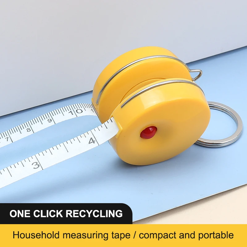 Mini 1.5m Tape Measure Portable Clothing Measurement Tape Sewing Measuring Huincha Miara Zwibaby Metric Tailor Retractable Meter