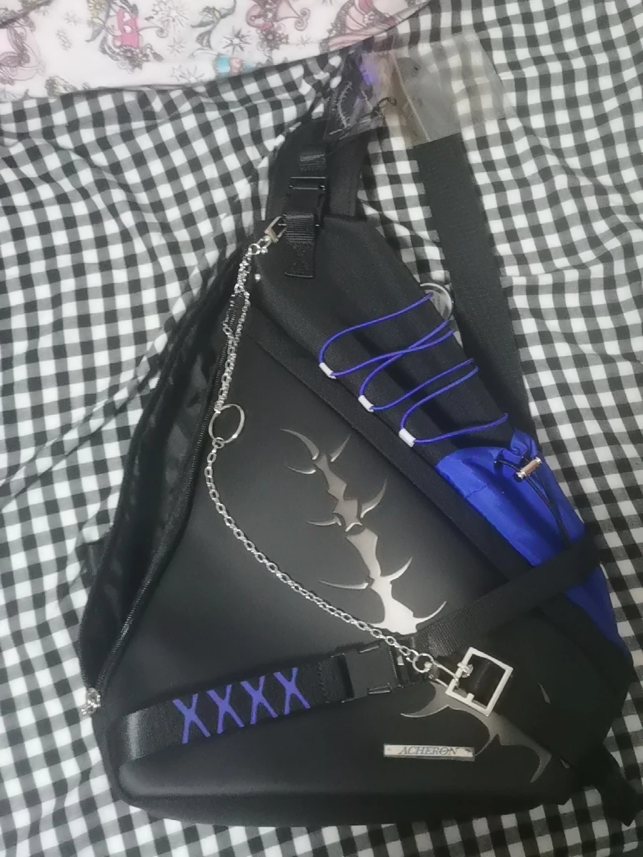 In Stock Acheron messenger bag backpack Original Merch Mihoyo Honkai Star Rail Raiden Bosenmori Mei Cosplay Costume Anime Gift