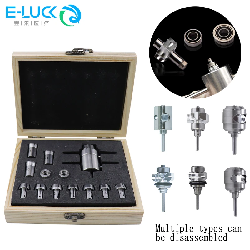 

1 Set Dental Handpieces Repair Tools Bearings Cartridge Turbine Disassembly Maintenance Tool Set Dentistry Tools