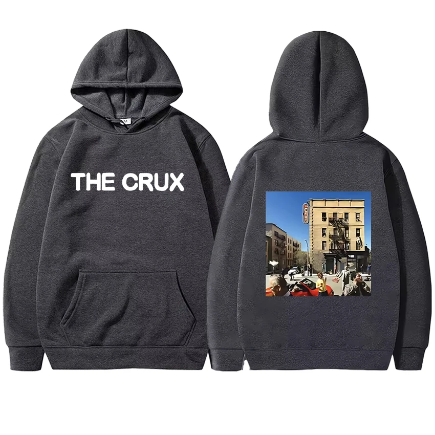 2025 Fashion New Album The Crux T-shirt Djo Graphic Double Sided Printed Sweatshirt Unisex vintage Style Men Women Fleece Hoodie