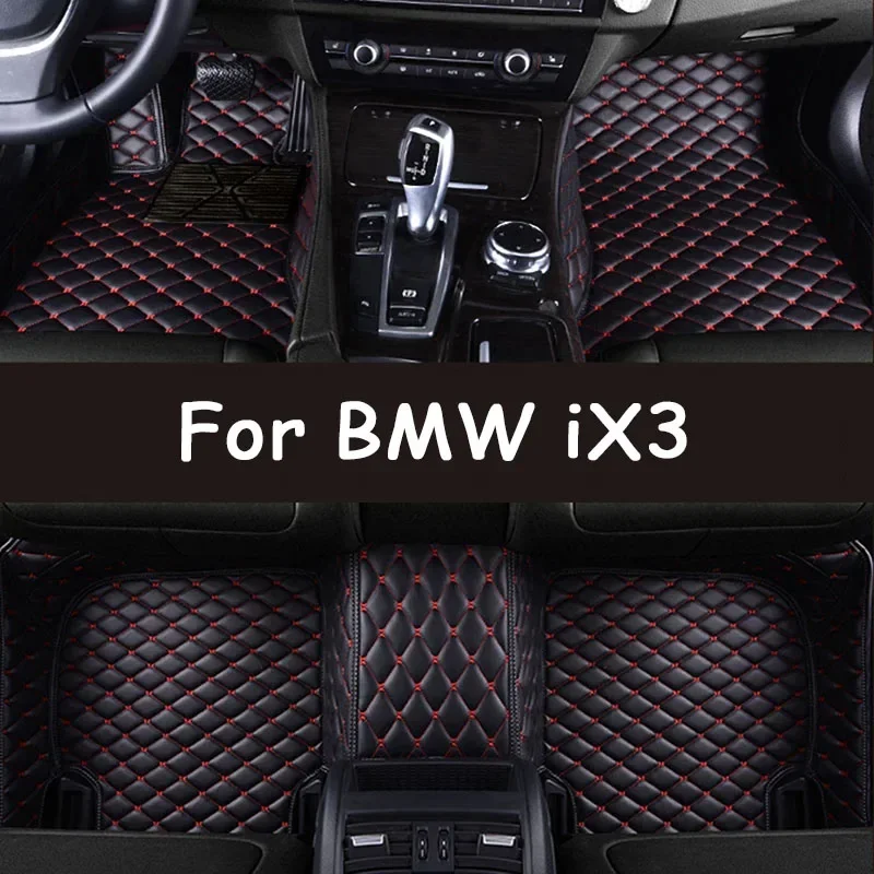 

Car Floor Mats For BMW iX3 2020 Custom Auto Foot Pads Automobile Carpet Cover Interior Accessories 0530
