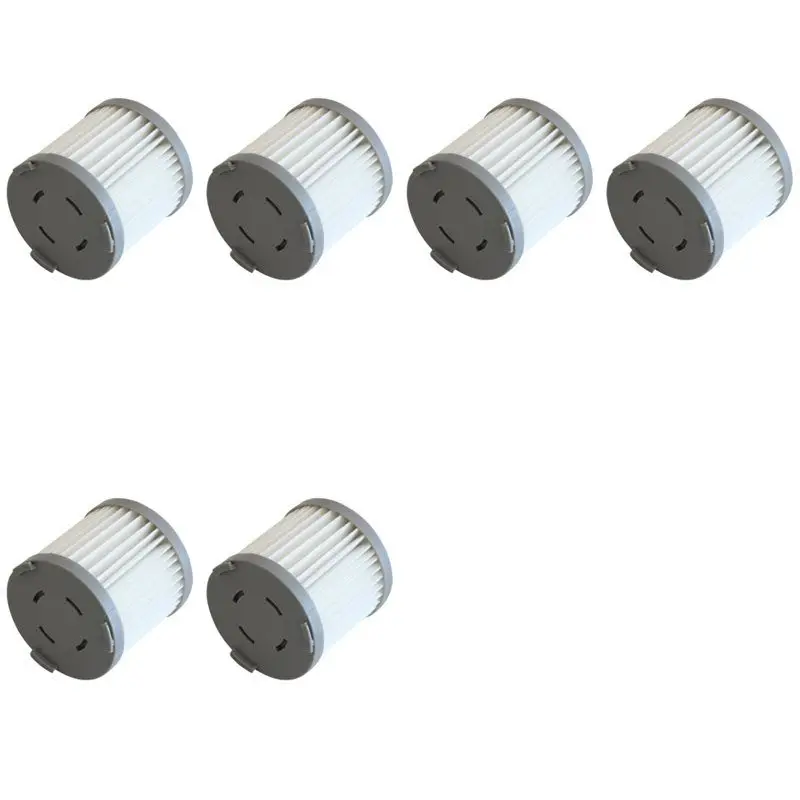 

A02F-6Pcs Vacuum Cleaner HEPA Filters For Polaris PVCS 1101 Handstickpro Handheld Vacuum Cleaner Spare Parts