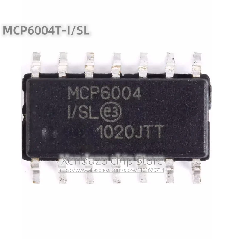 10Pcs/Lot MCP6004T-… - image