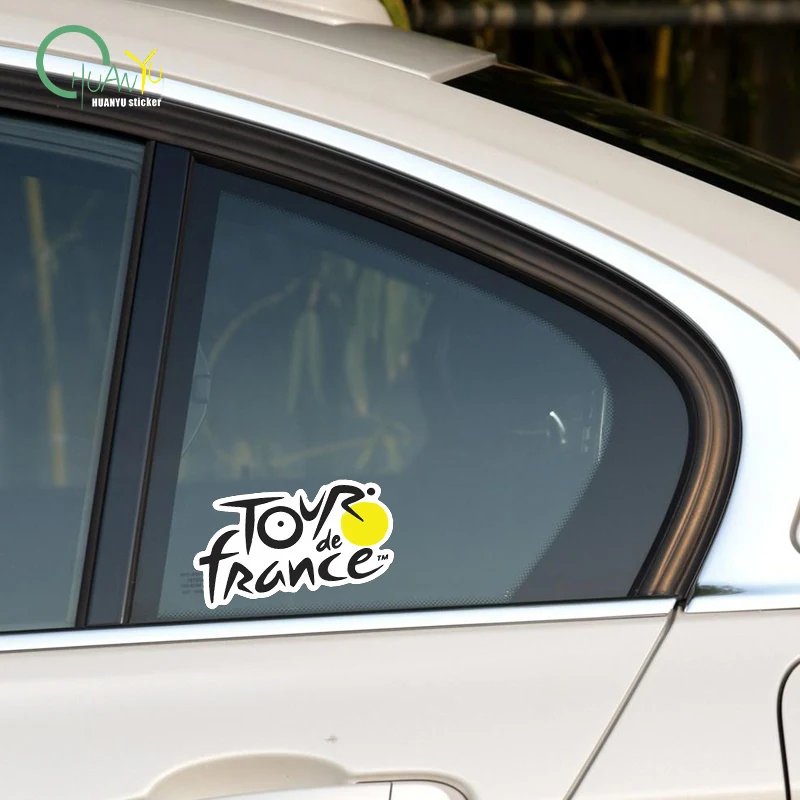 Tour de France logo sticker for road bike and mountain bike, waterproof, personalized helmet view 6