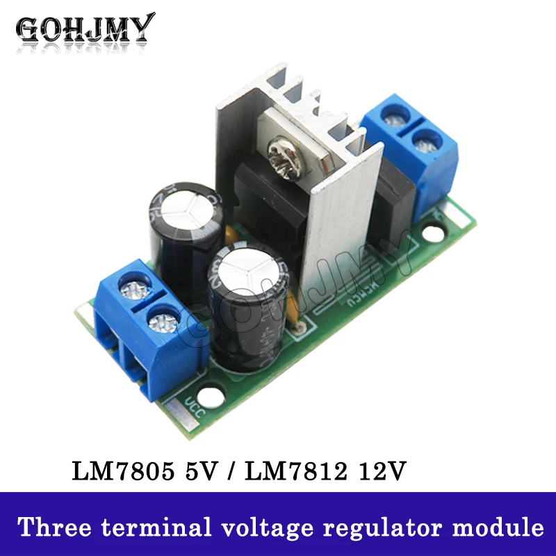 

Модуль питания регулятора L7805 LM7805/L7812 LM7812 с тремя клеммами 5 в 12 В