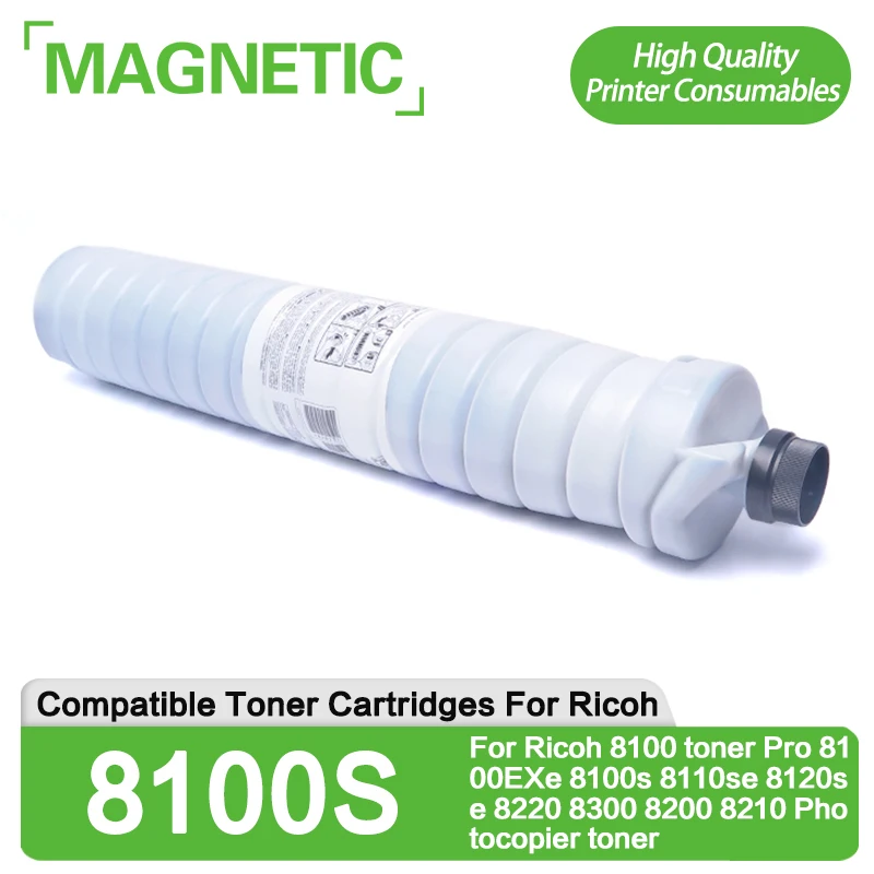 1400g Toner Cartridges Compatible For Ricoh 8100 toner Pro 8100EXe 8100s 8110se 8120se 8220 8300 8200 8210 Photocopier toner