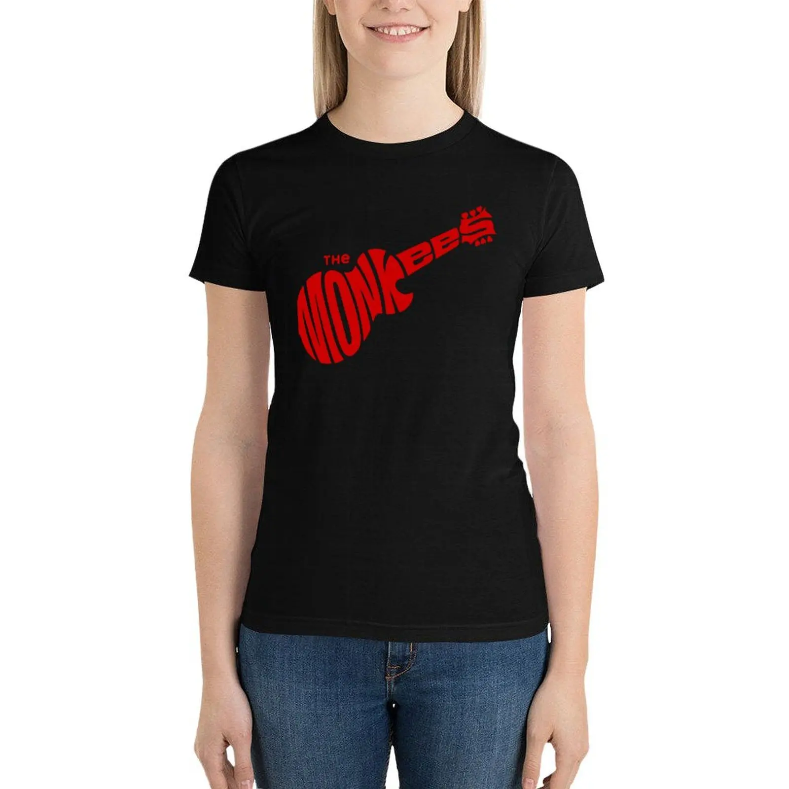 

Red Monkees For Men & Women T-Shirt hippie clothes animal print shirt for girls white t-shirt dress for Women sexy