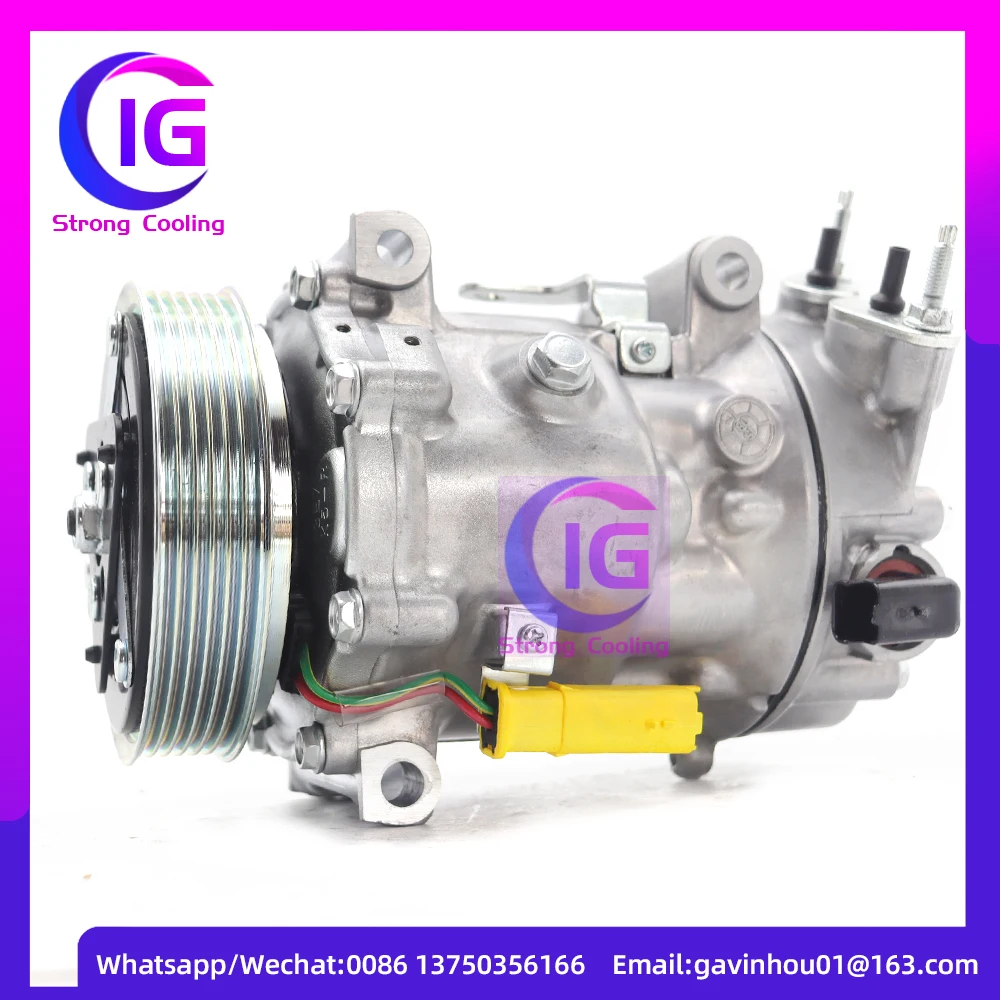 

9671333180 AC Compressor For PEUGEOT 3008 308 Citroen C3 C4 C5 C8 JUMPY JUMPER XSARA BERLINGO 9688354080 9651911480 9684458880