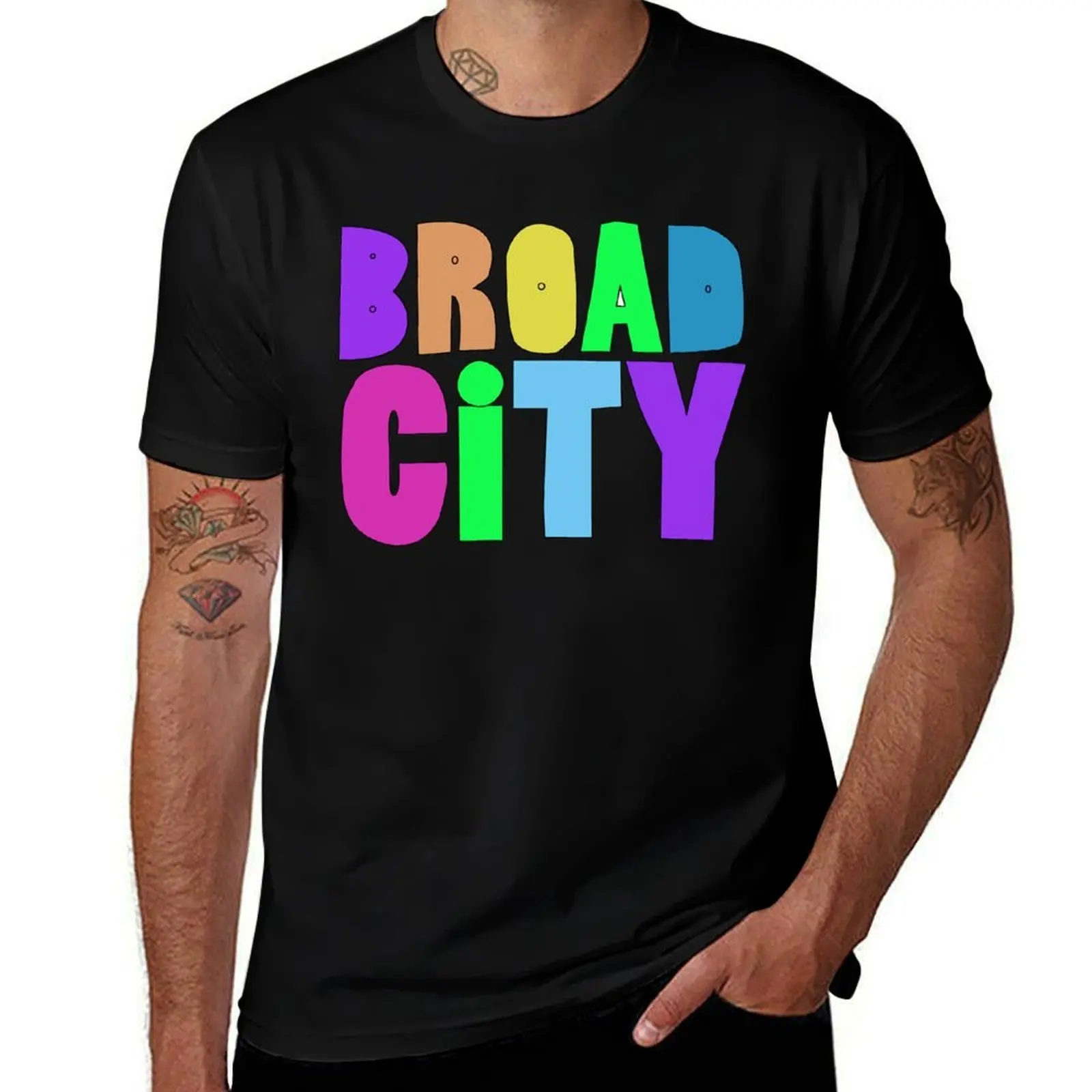 Retro Poster Broad City Make The Most Out T-Shirt High Elasticity Sports Tee Shirt