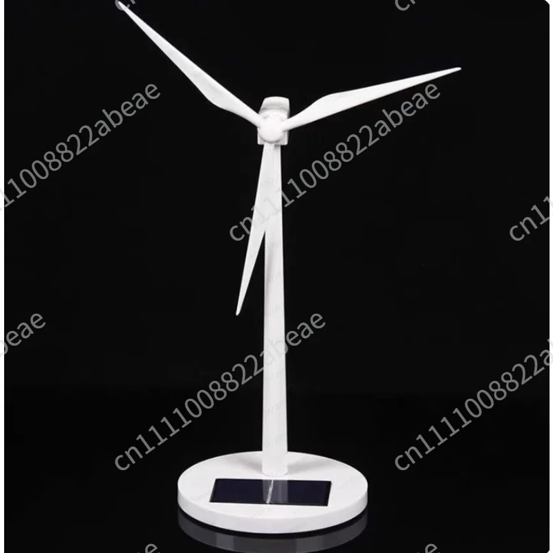 Windmill small invention wind turbine model with battery USB charging creative science and technology ornaments gift