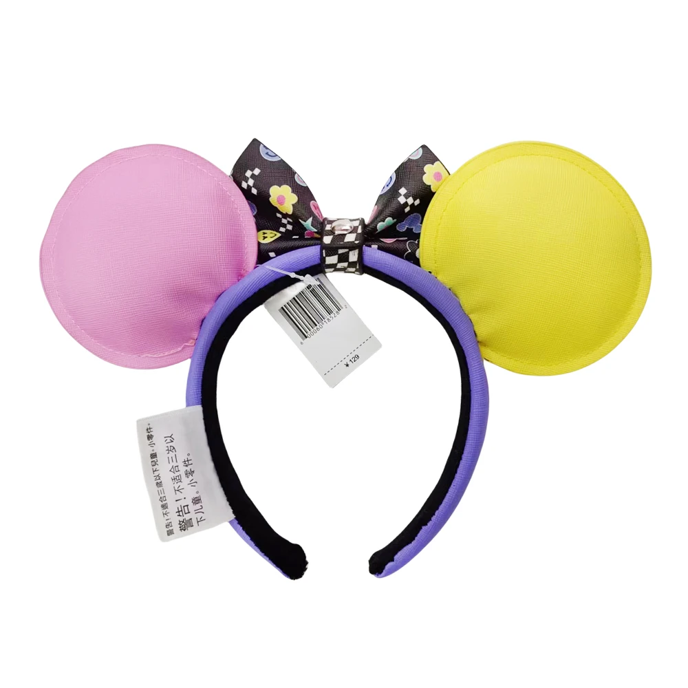 Disney-Mickey e Minnie Headband, Disneyland Letter Headband, Cosplay Hairband, 100 momentos especiais, Presente, 2024