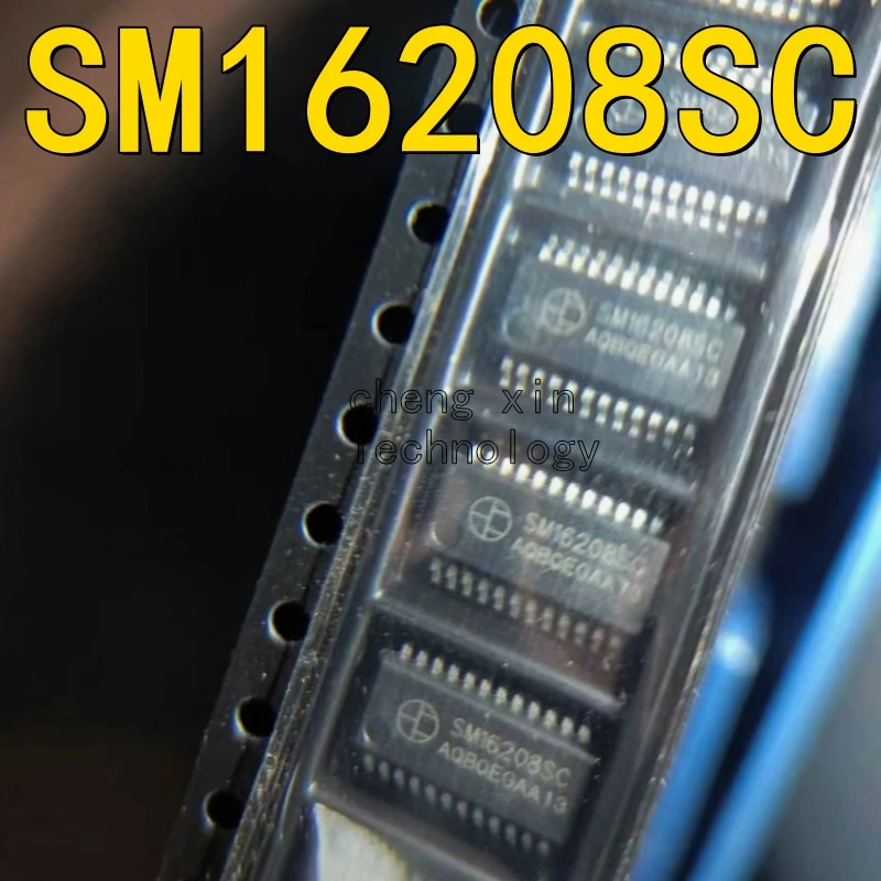 

20PCS/LOT SM16208SC New and Original SM16208 LED driver chip Power Management Chips
