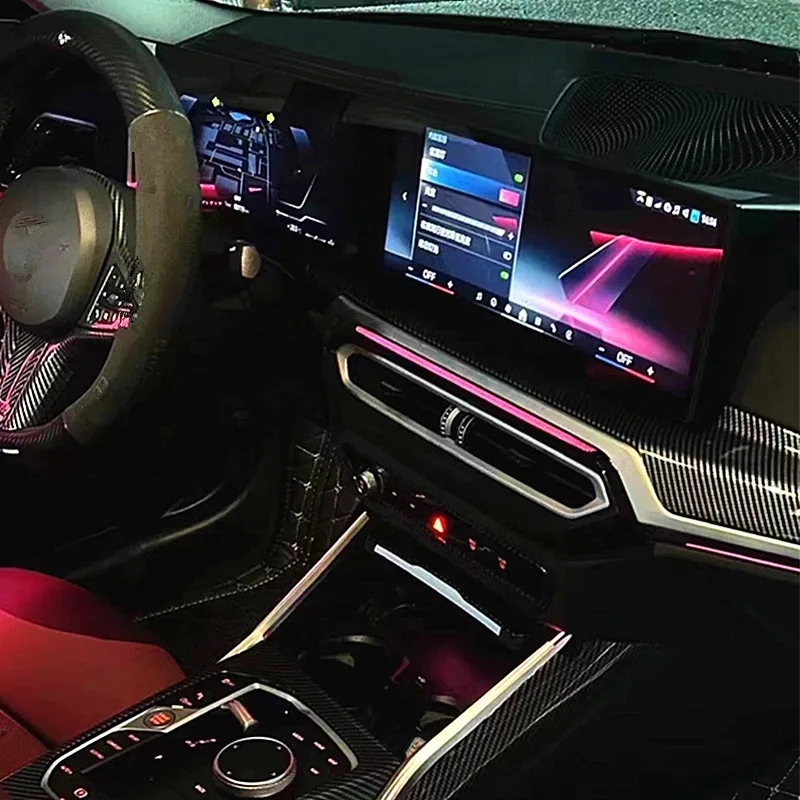 OUY Applicable to the interior modification of air conditioning air outlet ambient lighting for BMW G20, G28, 3 Series, i3 and 4