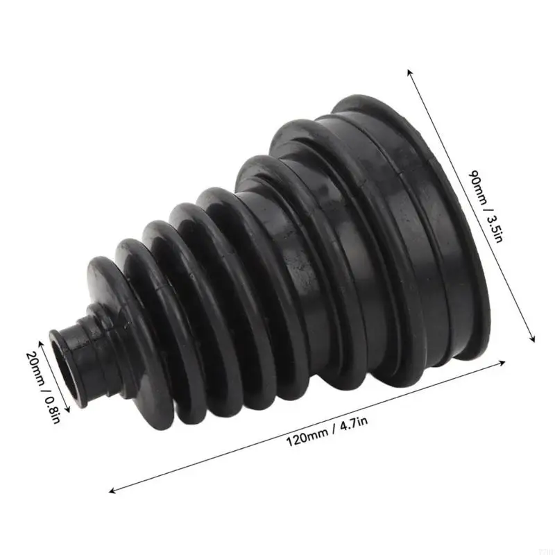 77HF 2-Pack Silicone CV Joint Boot with 4 Clamps -Flexible Dust Cover for - Image 6