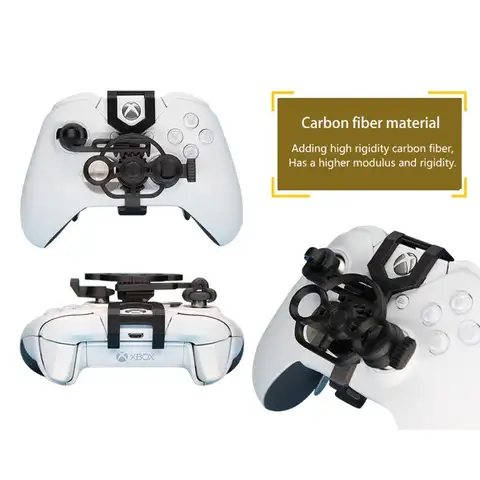 Gaming Wheel Mobile Joystick 3D Mini Steering Wheel for Case Add on for -Xbox One / One S / Controlle