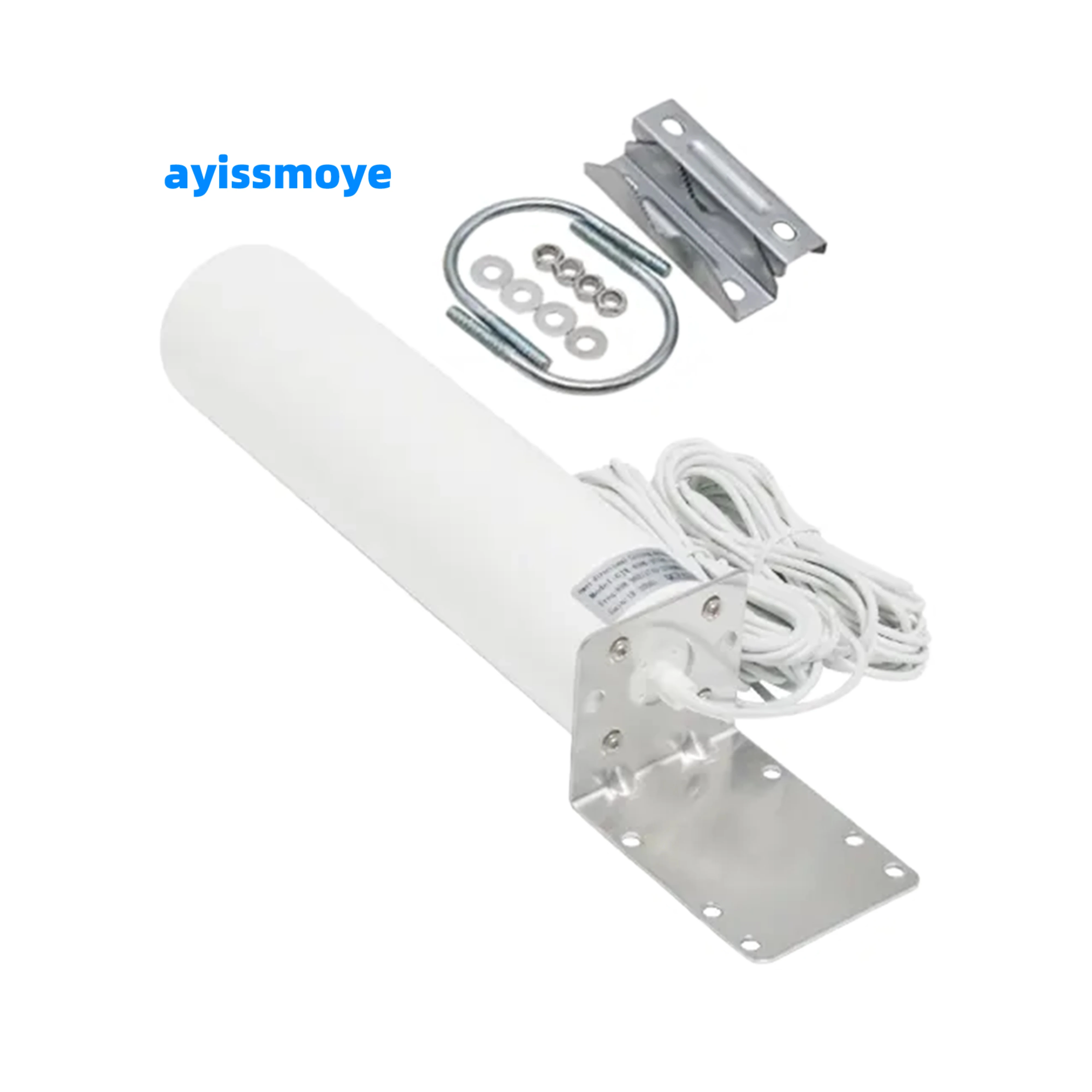 

Наружная 4G LTE 18dbi Omni антенна 698-2700 МГц морской усилитель сигнала сотового телефона для связи Enhanced Reception Extreme