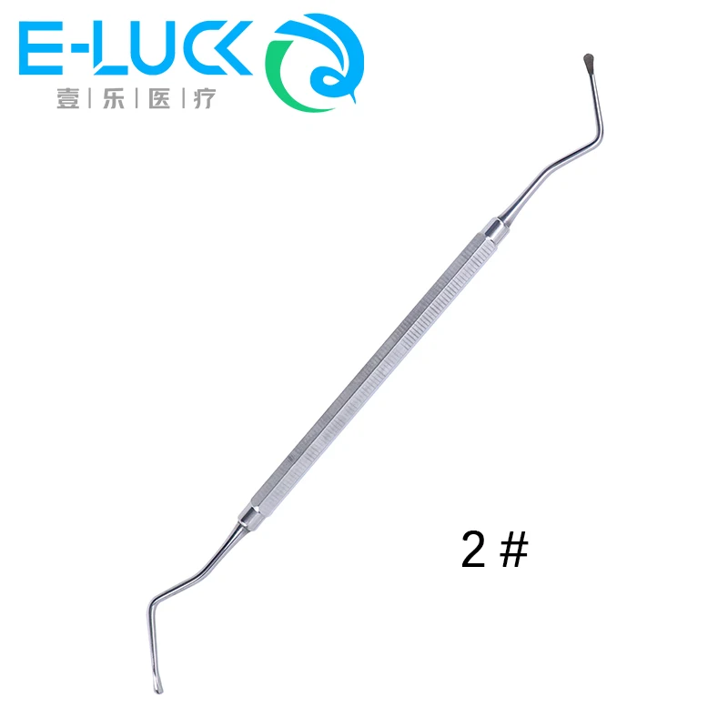 1Pcs Dental Bone Curettes Tooth Cleaning Professional Stainless Steel Double Ended Curettes Surgery Instruments