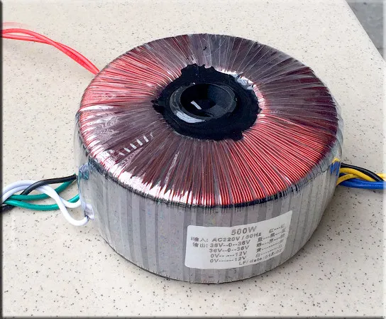 WEILIANG AUDIO 500W toroidal transformer for A60 and A60+