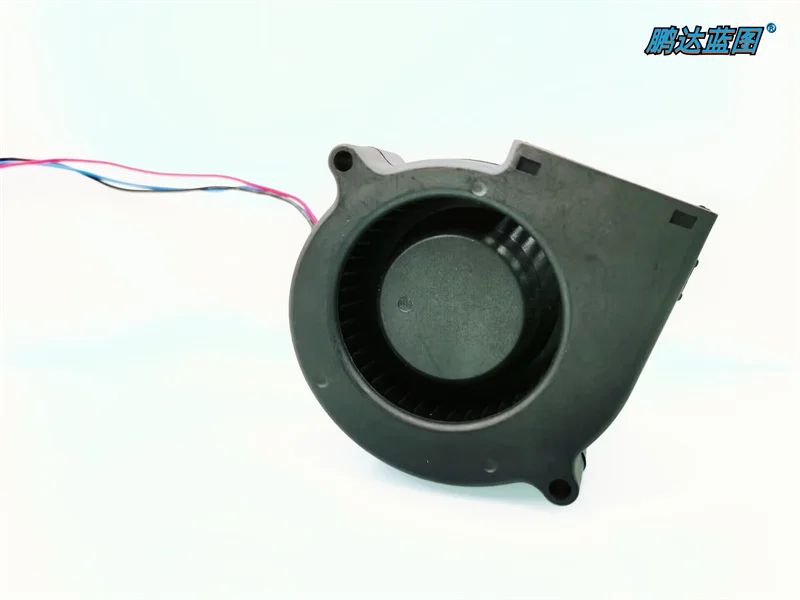 Pengda Blueprint 7530 7.5CM Turboblower 24V 0.1A PWM Temperature Control Dual Ball Centrifugal Fan