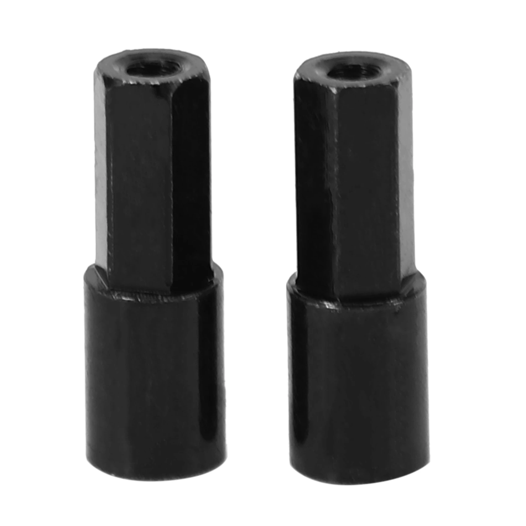 2Pcs Metall Hinterachse Welle Adapter Zubehör für WPL D12 C14 C24 C34 B24 B36 MN D90 D91 MN99S RC Auto Teile