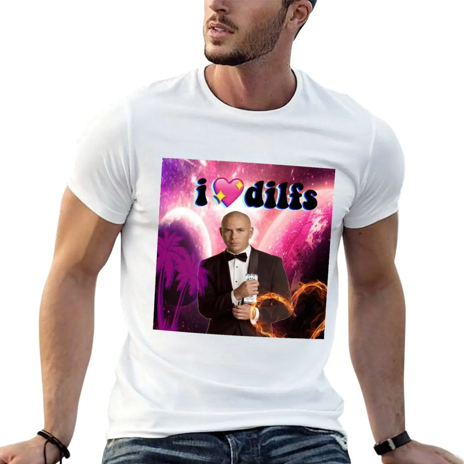 

I love dilfs T-Shirt man t shirts for men t shirts for man slim fit T-Shirt