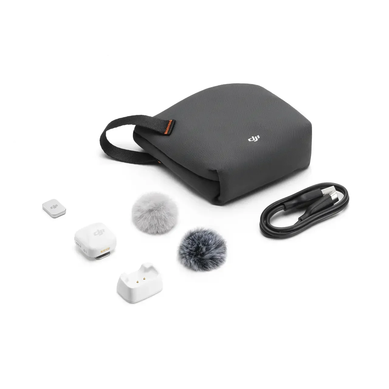 DJI Mic Mini-Sender, hochwertiges Audio mit stabiler Übertragung, Originalmarke auf Lager