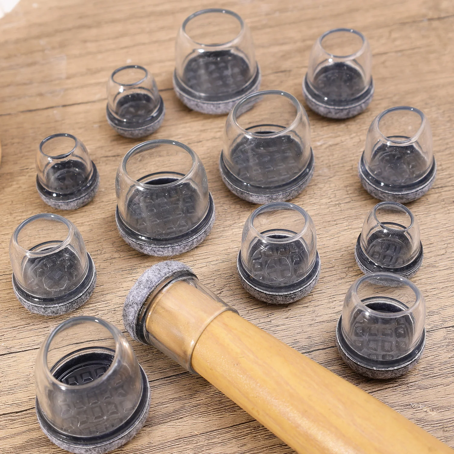 الجملة كرسي الساق قبعات مع منصات ورأى طاولة أثاث يغطي حماة جولة عدم الانزلاق خدش الطابق المتزلجون تقليل الضوضاء