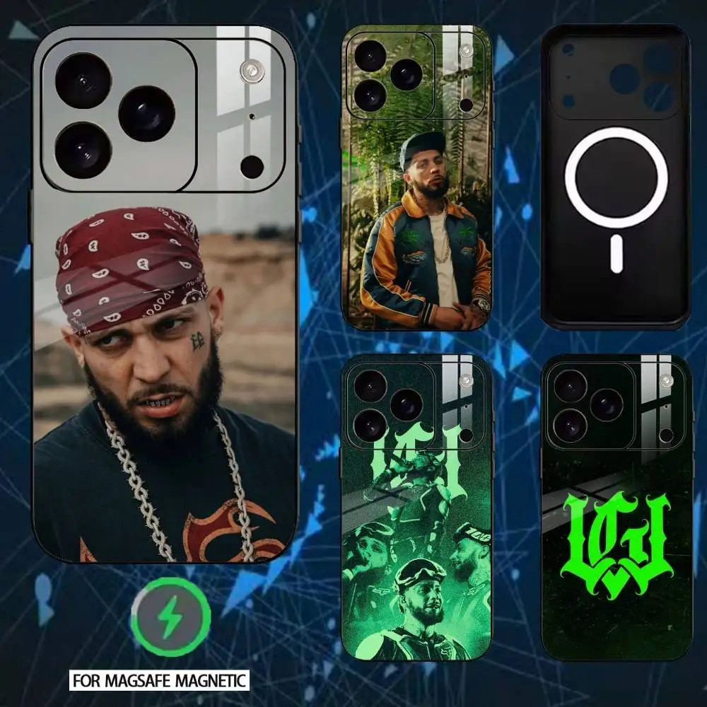 

JC Reyes QUEDARSE Phone Case For iPhone 17/16/15/14/13/12/Plus/Pro/Max for Magnetic Wireless Charging