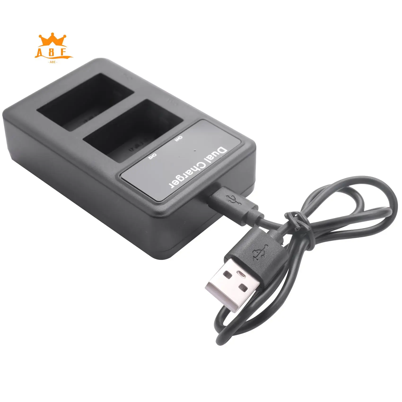 

A08E-Lcd Dual Usb Battery Charger For Sony Fw50 Np Fw50 Np-Fw50 Npfw50 Battery Nex-3 Nex-5 Nex-6 Slt-A55 A33 A55 A37 A3000 A5000
