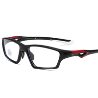 TR90-gafas graduadas antiluz azul para hombres y mujeres, anteojos deportivos para miopía, montura de acetato, 0,5-0,75-6,00