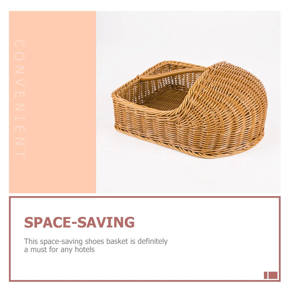 

Slipper Storage Basket Premium Pp Material Multi-Function Household Organizer Space-Saving For Hotel Homestay Front Door