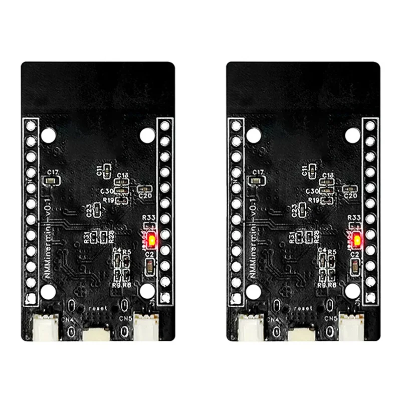 Exquisite-Nerdminer Lucky BTC Solo Lottery Miner 308KH/S ESP32-S3 Mini BTC Solo Lottery Lucky Miner Botchain Tower,2PCS