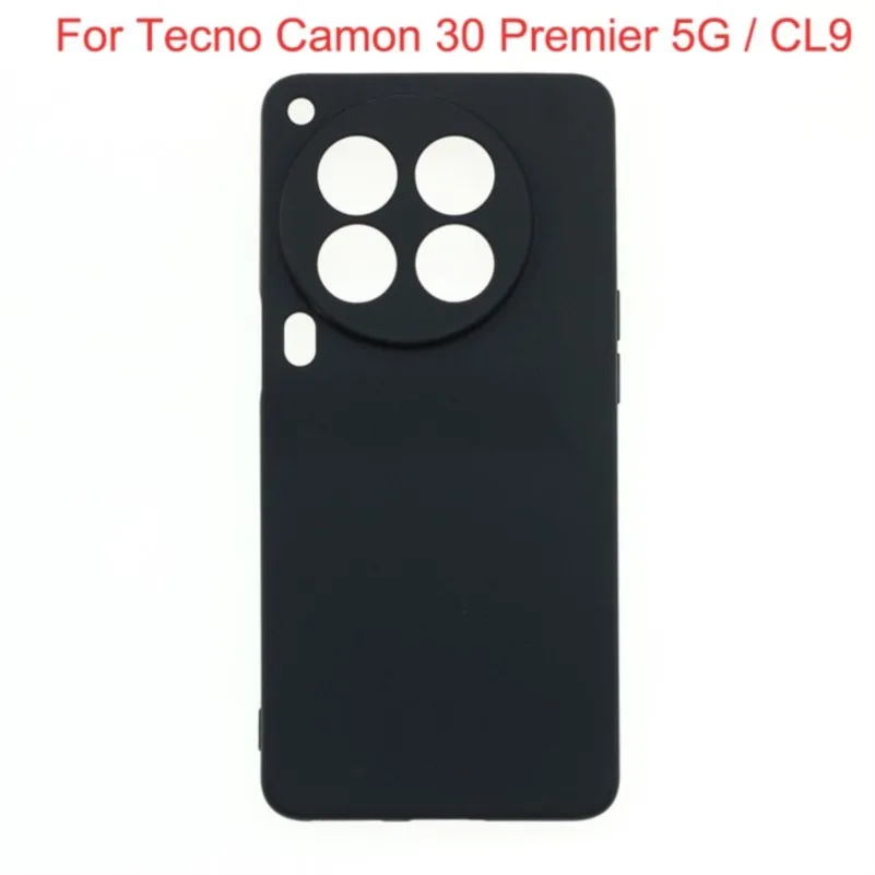 guard case matte soft silicone tpu back cover on for tecno camon 30 premier 5g case slim shockproof protector shield