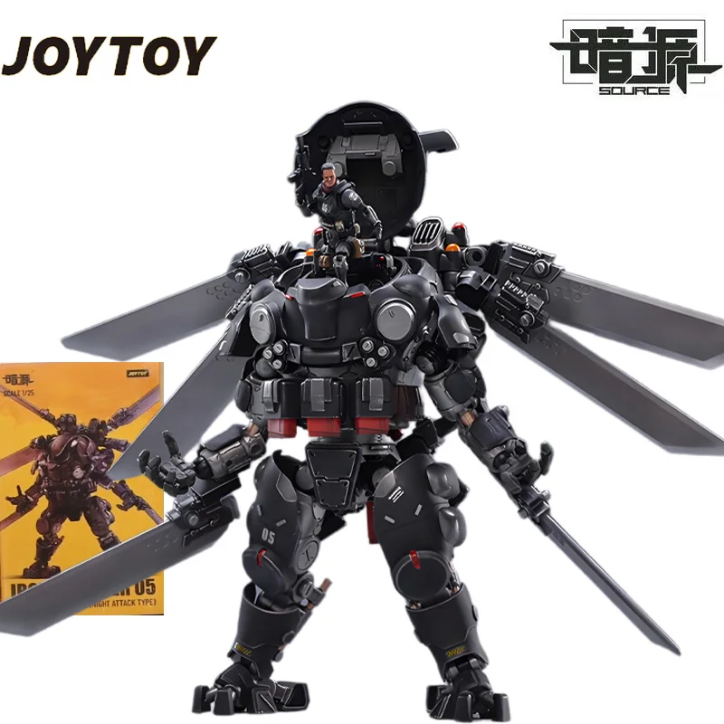 

JOYTOY Original Dark Source Mech Iron Skeleton 05 Sky Combat Mech Night Attack Type Action Doll Collectible Model Christmas Boys