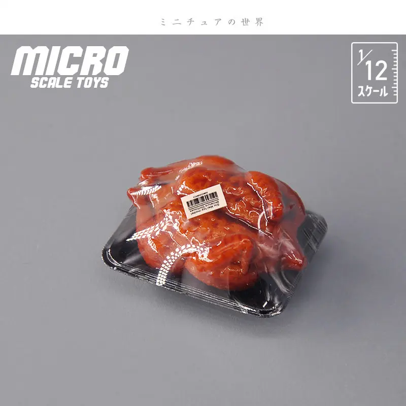 

1:12 Scale Miniature Roasted Goose Turkey Food Model, Realistic Dollhouse Accessory for Kitchen Diorama Scene Display Decor