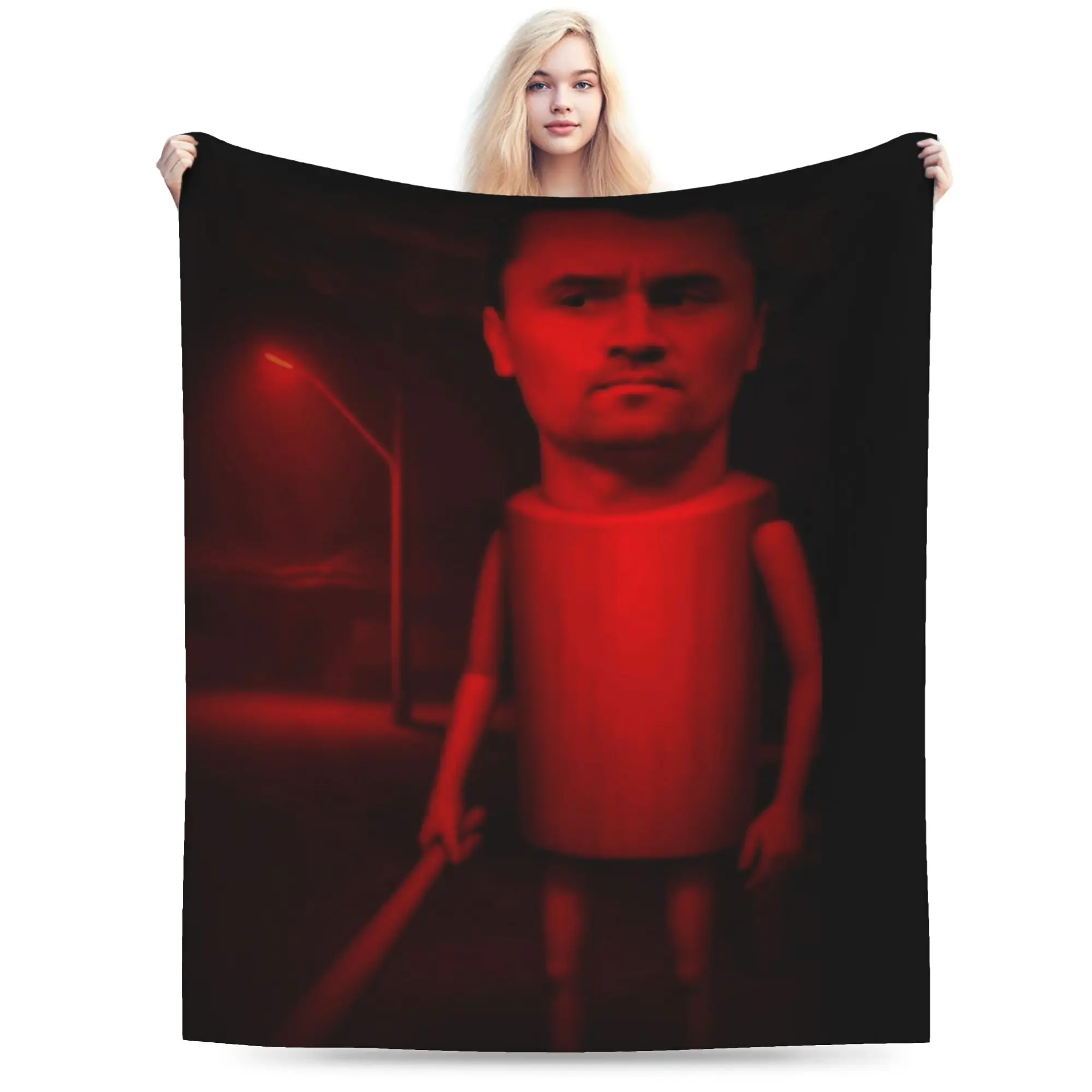 C-Charlie K-Kirk Blanket Lightweight Thin Flannel Healing Present  Throw Blankets Bedding Throws