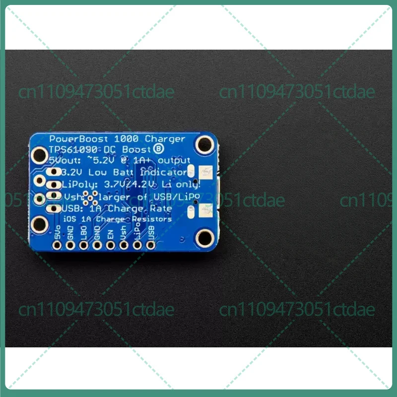 1-2pcsFor PowerBoost 1000 All-In-One Charge Boost Board Overcharge Over-Discharge Protection Portable USB Power Supply Accessory
