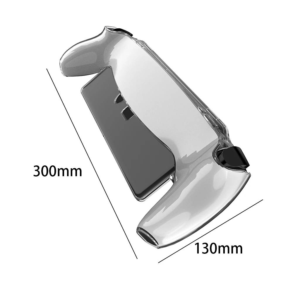 Gaming Console Controller Sleeve Skin Protector Cover Transparent TPU Shockproof Washable Anti-Drop for Sony Playstation Portal