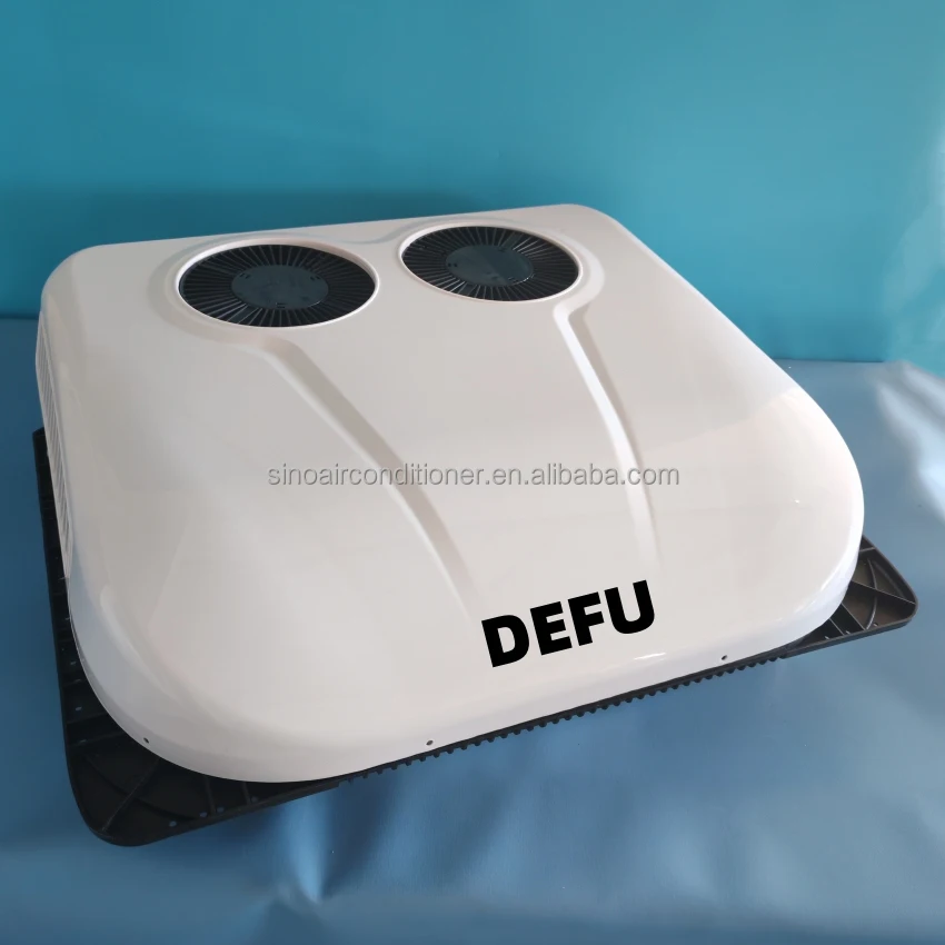 الكهربائية 12 فولت Climatiseur RV قافلة وقوف السيارات 12 فولت التيار المتناوب وحدة 24 فولت شاحنة تكييف الهواء تيار مستمر مكيف الهواء 12 فولت