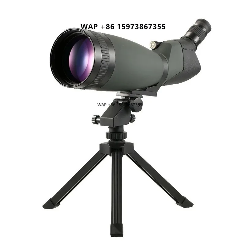 

Visionking 30-90x100 Angled Spotting Scope BaK4 Waterproof Fogproof Height Adjustable Portable Travel Scope Monocular Telescope