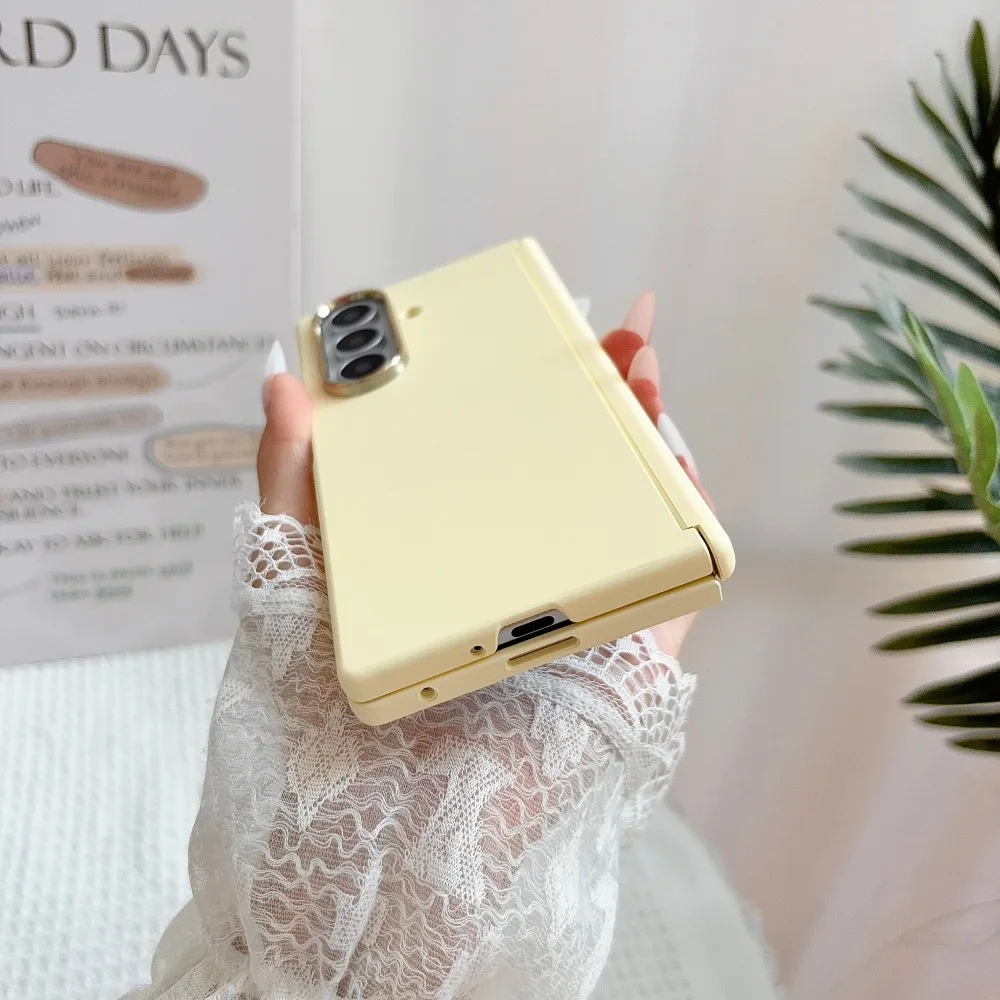 Funda Magnética Delgada Invisible de Primera Calidad para Samsung Z Fold 8 Ultra 7 6 5, Carga Inalámbrica, Protección de Bisagra, Antideslizante