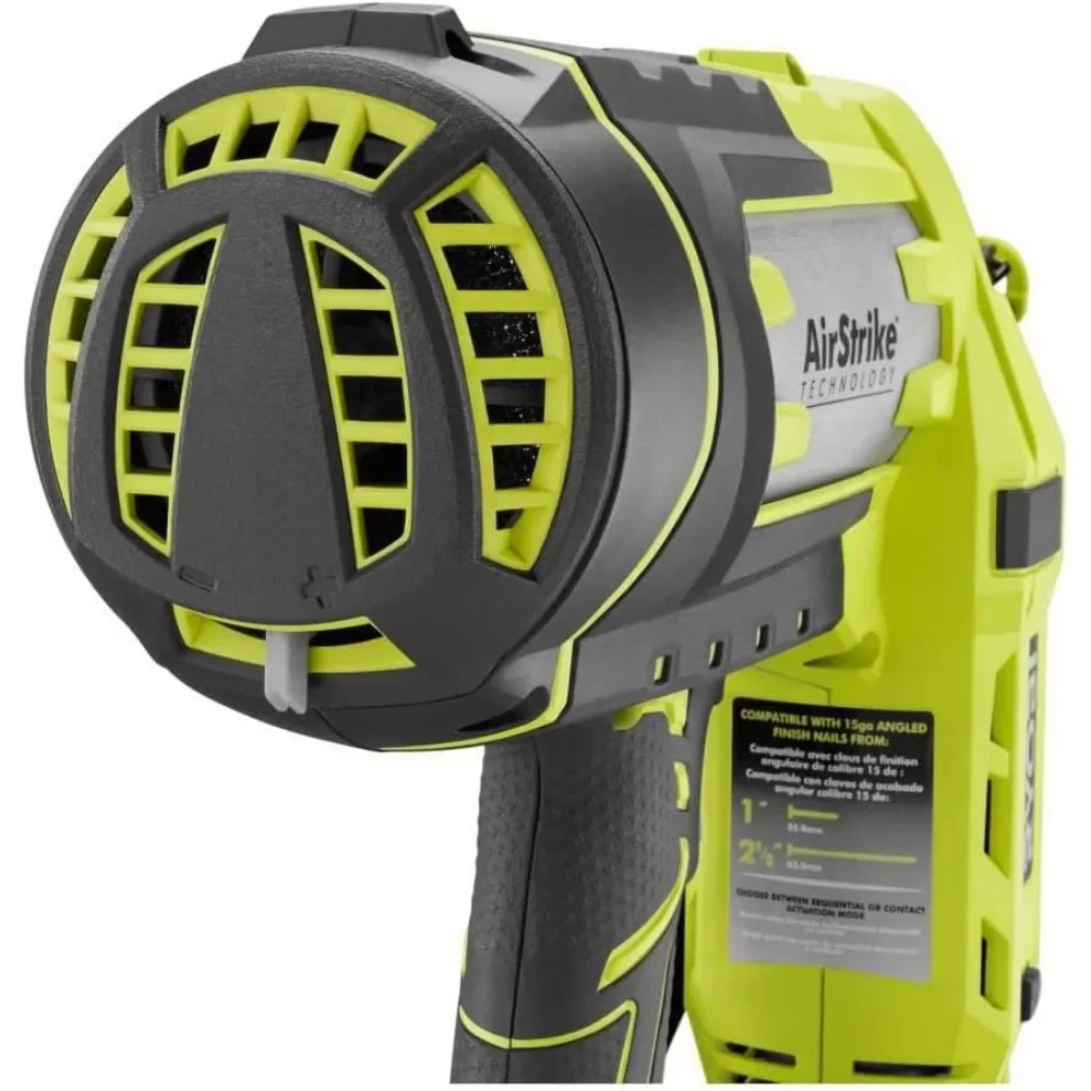 Imagem -06 - Ryobi-finish Nailer Bateria e Carregador Não Incluído 18v Mais Angular 15 Gal P330