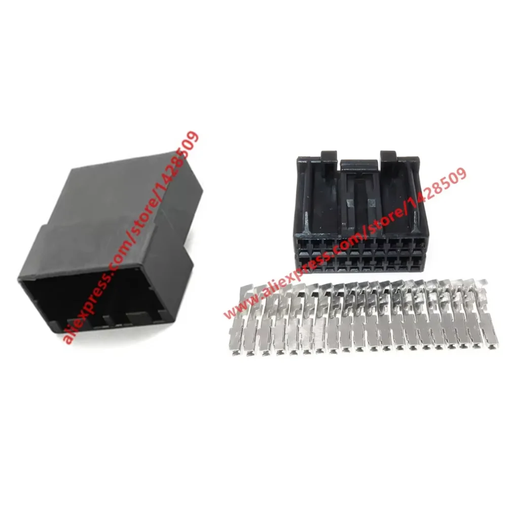 1 Set 20 Pin 179057-2 Automotive Wire Electrical Female Connector Plug With Terminals