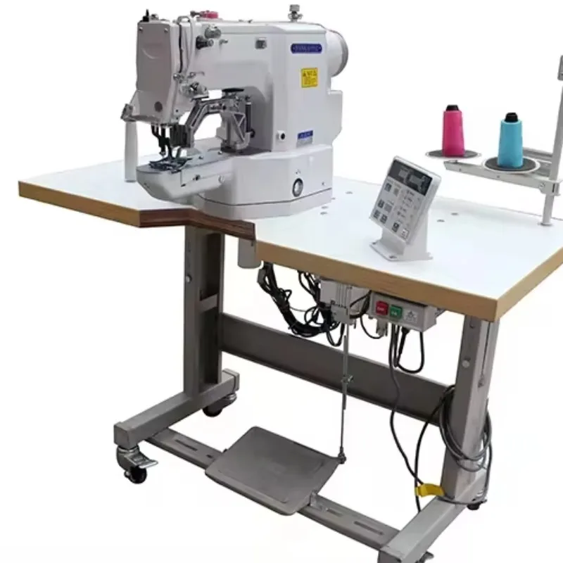 

430D Single One Needle Electronic Direct Drive Bar Tack Industrial Sewing Machine for Leather Canvas Rope