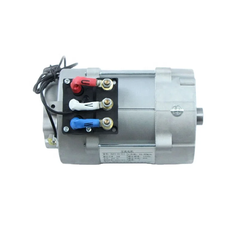 7.5kw 72V Three phase electrical car motor for golf car electric motor