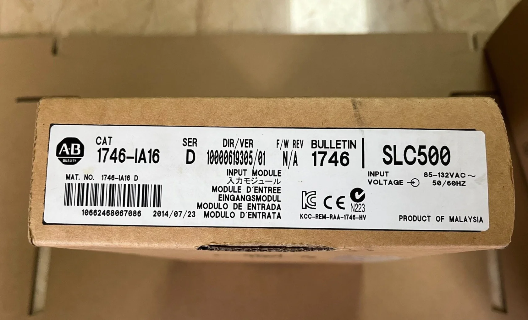 

1PC NEW AB 1746-IA16 1746IA16 IN BOX BRAND