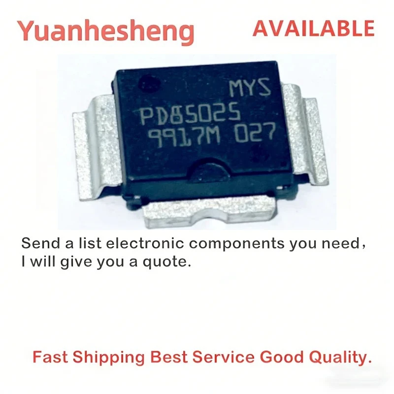 

2 шт./лот Оригинальные пластификованные N-канальные биполярные транзисторы MOSFET с латеральным расположением затвора PD85025 PD85025-E для радиочастотного применения