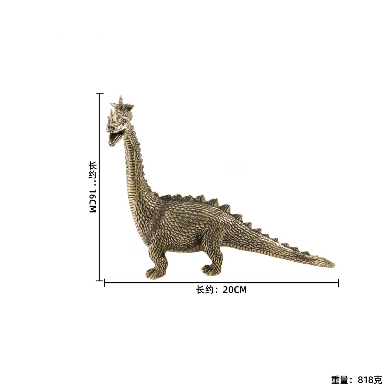 

Двуглавый дракон водяной монстр-стиль латунный орнамент для гостиной кабинет антикварный магазин ремесленное украшение