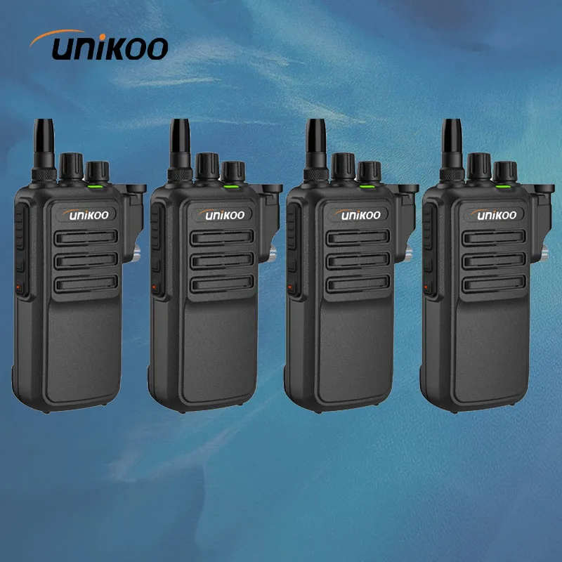 

4PCS UNIKOO UK550W 10W Walkie Talkie Long Range Communication Radios Walkie-talkie IP67 Waterproof Durable Two-way Radio